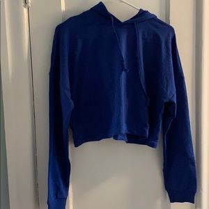 FashionNova cropped hoodie